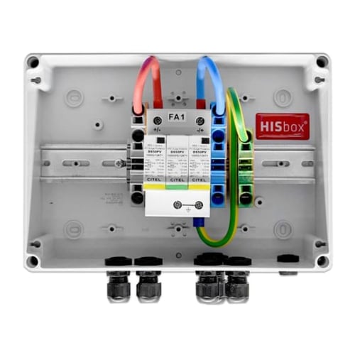 HIS HISbox DC Combiner 1000V, 1 MPPT, IN1/OUT1