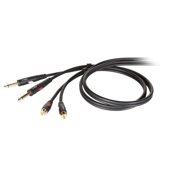 Cavo assemblato professionale STEREO con connettori stampati Die Hard Gold RCA. Lunghezza: 5 metri.Altre lunghezze disponibili: visualizzare le specifiche tecniche