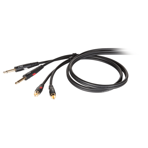 Cavo assemblato professionale STEREO con connettori stampati Die Hard Gold RCA. Lunghezza: 5 metri.Altre lunghezze disponibili: visualizzare le specifiche tecniche