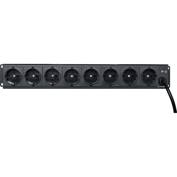 Algam Lighting DISPATCH-8 Multipresa 8 Posti da Rack Interruttori Individuali