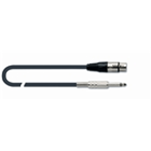 Quik Lok MX/777-9 Cavo XLR Femmina/Jack Mono