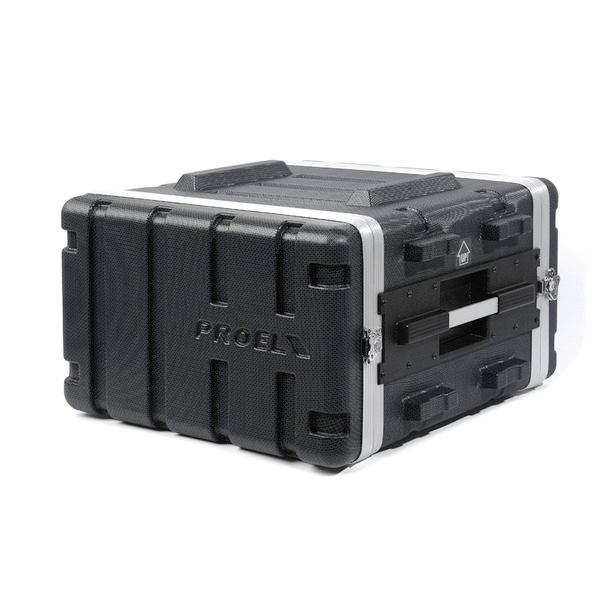 PROEL STAGE Custodia a rack 19' - 6 unità - realizzata in 'Polietilene FORCE'. Profondità interna utile: 420 mm