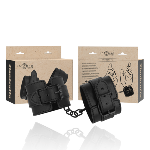 INTENSE FETISH INTENSE - FETISH MANETTE IN PELLE VEGANA