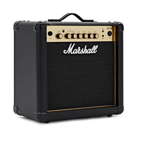 MARSHALL AMP MARSHALL MG15GR MG GOLD AMPLIFICATORE COMBO PER CHITARRA ELETTRICA 15 WATT CON RIVERBERO