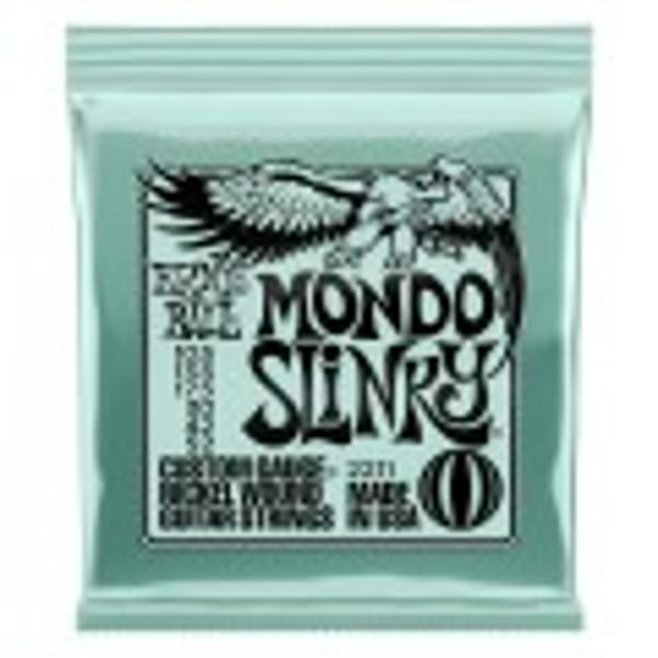 ERNIE BALL Set corde per chitarra elettrica Mondo Slinky Nickel Wound 10.5 - 52. Modello P02211