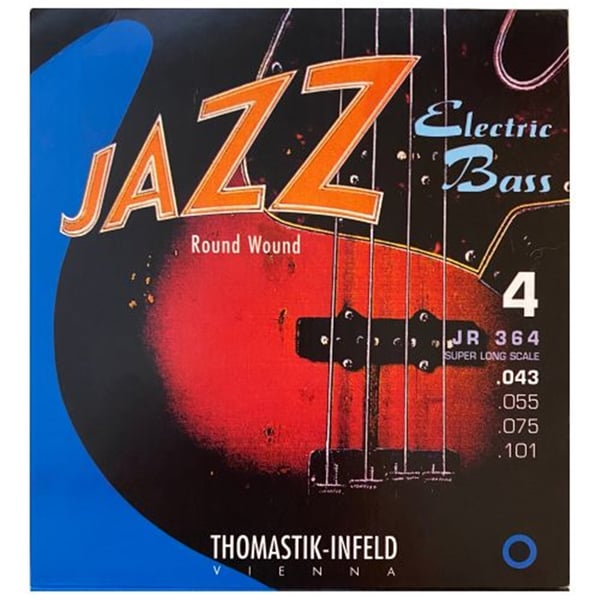 Thomastik Jazz Round Wound JR364 set basso 4 corde