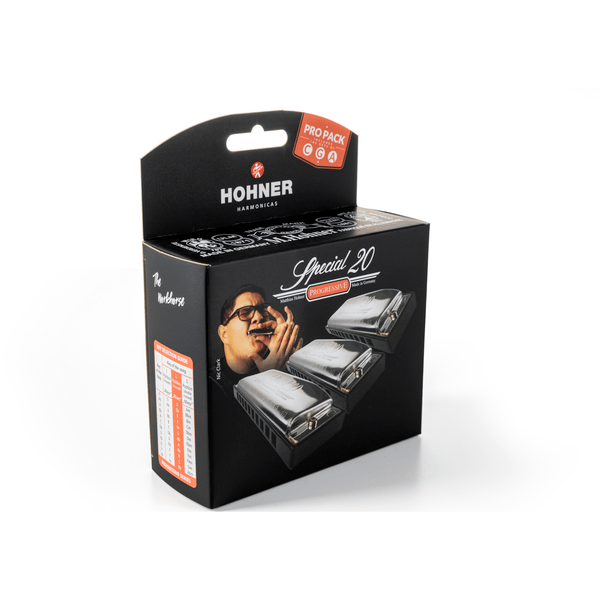 HOHNER SPECIAL 20 PROPACK (C , G , A MAJOR) NEW