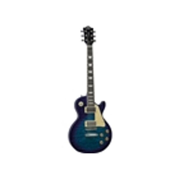 Eko Guitars VL-480 See Thru Blue Quilted