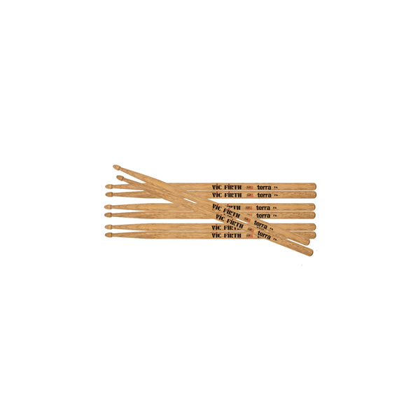Vic Firth 7AT - Bacchette American Classic TERRA PACK 3+1