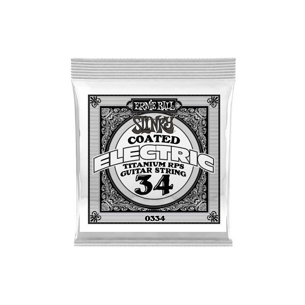 Ernie Ball 0334 Coated Nickel Wound .034
