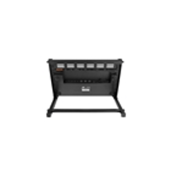 Gator Frameworks GFW-DESKTOPRK-06U Rack da scrivania in metallo a 6 unità<br>