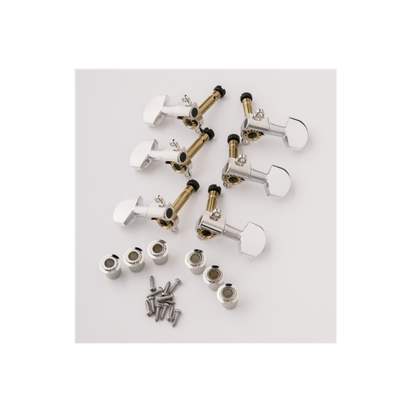 PRS Phase III Lock tuners Nickel (Set 6) (101659::N:00