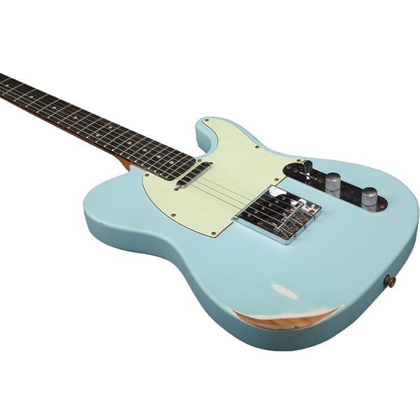 Eko Guitars VT-380 Relic Daphne Blue