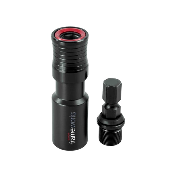 Gator Frameworks GFW-MIC-QRTOP - Adattatore con sgancio rapido per microfono