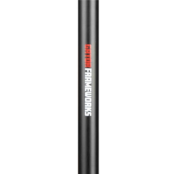 Gator Frameworks GFWMICBCBM0500 - Asta microfonica broadcast con profilo alleggerito