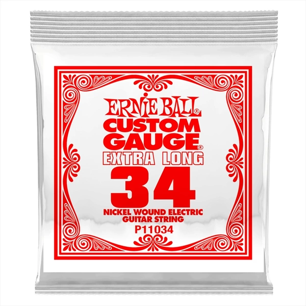 Ernie Ball 1034 Nickel Wound Extra Long .034