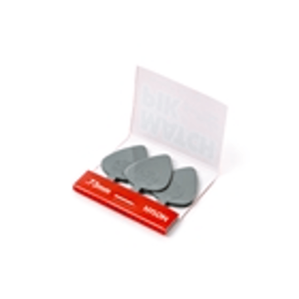 Dunlop 448R.73 Match Piks Nylon Medium Gray .73mm
