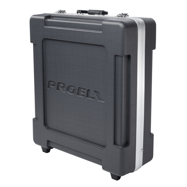 PROEL STAGE Custodia professionale a rack 19 per mixer 12U con sistema pop-up per la regolazione dellinclinazione