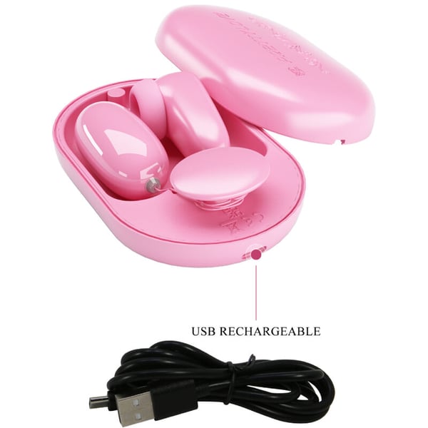 PRETTY LOVE - MAGIC BOX BALLE VIBRANTE &amp; STIMULATEUR ROSE