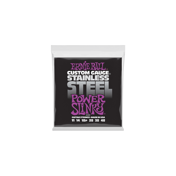Ernie Ball 2245 Stainless Steel Power Slinky 11-48