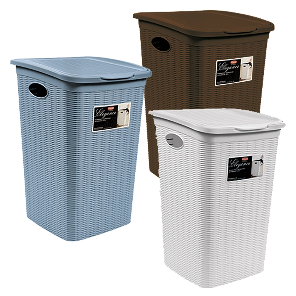 Porta Biancheria Stefanplast Elegance - Bianco, 36 Litri - Foto 3