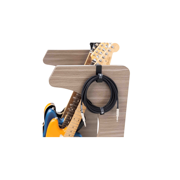 Gator Frameworks GFW-ELITEGTR3RK-GRY Rack per chitarre 3-4 posti in finitura grigio driftwood<br>
