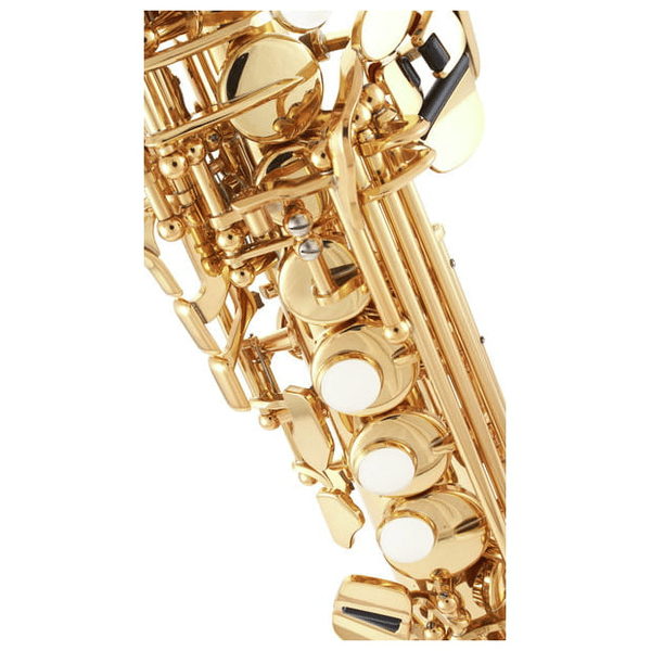 YAMAHA YSS475 II SASSOFONO SOPRANO IN SIB LACCATO ORO IN OTTONE