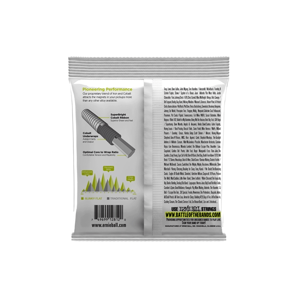 Ernie Ball 2812 Regular Slinky Flatwound 50-105