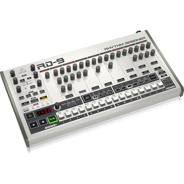 BEHRINGER RD-9 RHYTHM DESIGNER DRUM MACHINE 64 STEP SEQUENCER