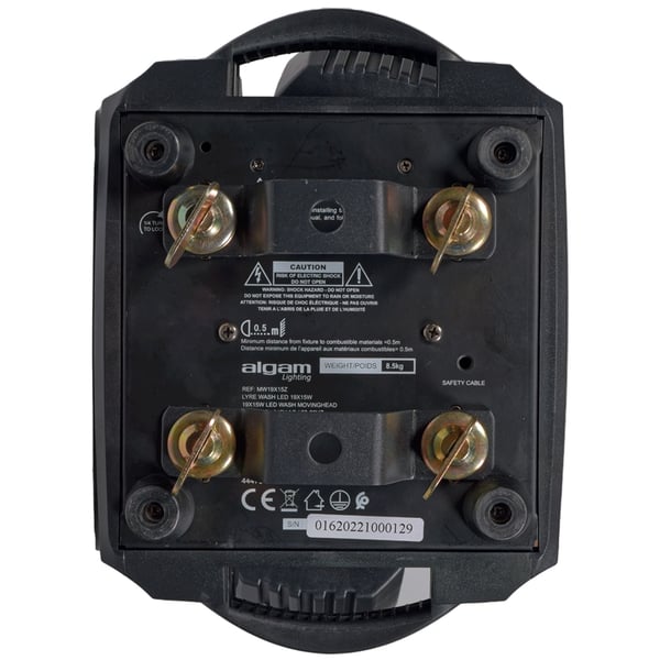 Algam Lighting MW19x15Z WASH Testa mobile LED 19x15W