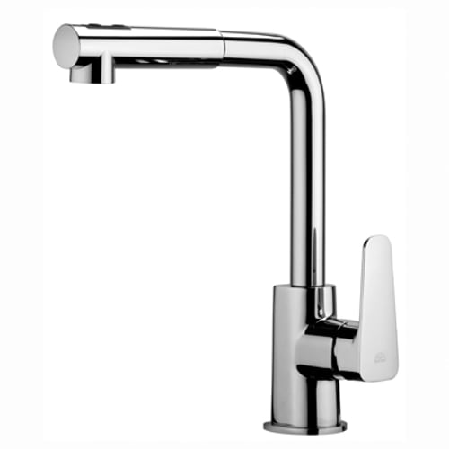 Miscelatore monoc. lavello con doccia estraibile linea sly
