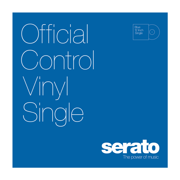 12’’ Serato Standard Colors BLUE (Singolo)