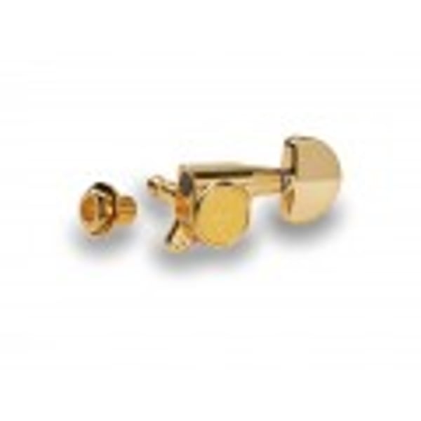 GOTOH Meccaniche per Chitarra Elettrica e Acustica, L3/R3, Dorata