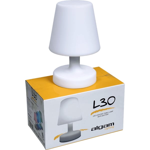 Algam Lighting L-30 Lampada da Tavolo Luminosa Decorativa