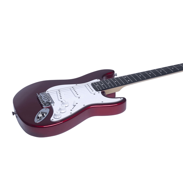 Eko Guitars ST-100 3/4 Chrome Red