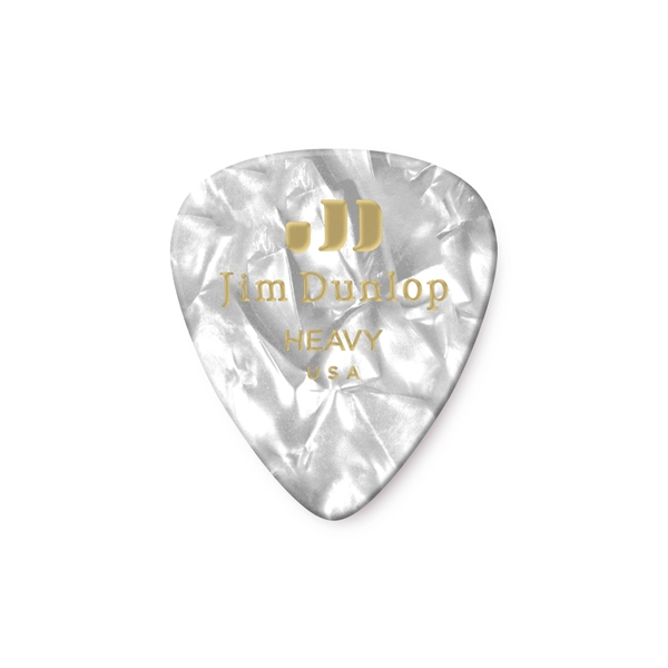 Dunlop 483R#04 White Perloid - Heavy