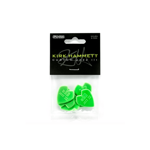 Dunlop 47PKH3N Kirk Hammet Signature Player's Pack/6
