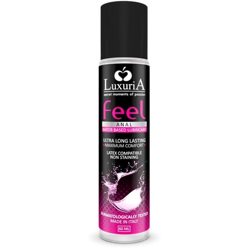 LUXURIA FEEL ANAL LUBRIFIANT A BASE D''EAU 60 ML