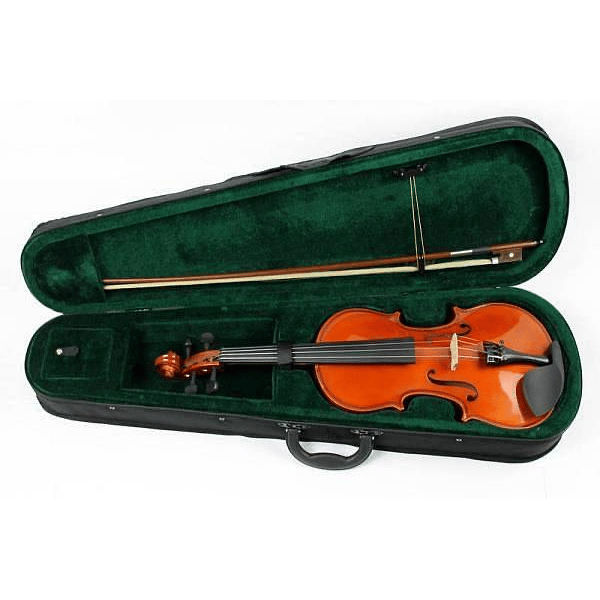 MUSES V11 VIOLINO 4/4 ALL SOLID TOP TAVOLA ARMONICA ABETE MASSELLO FONDO/FASCE ACERO MASSELLO + CUSTODIA + ARCHETTO