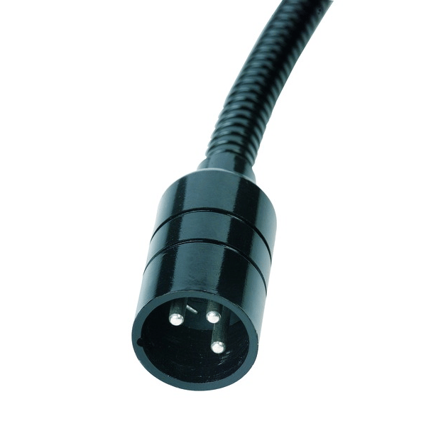 PROEL STAGE Lampada flessibile alta 330 mm., flessibile staccabile con connettore maschio XLR 3 poli.