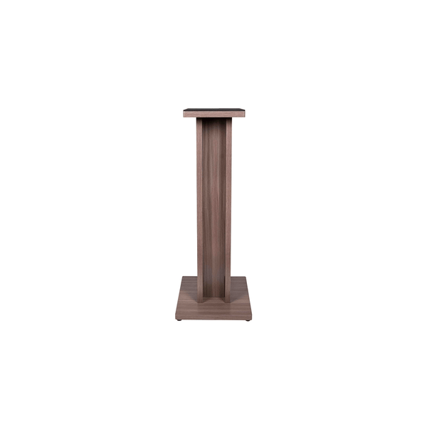 Gator Frameworks GFW-ELITESPKSTMN-GRY Coppia di supporti per monitor da studio in legno con finitura grigia Driftwood<br>