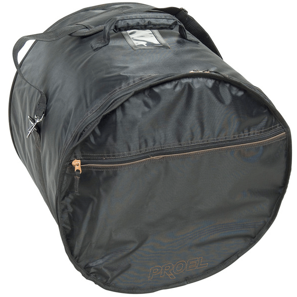PROEL STAGE Borsa professionale per tom e timpano 12 x 14 (altezza e diametro), in robusto nylon 420D antistrappo. Imbottitura 10 mm. Disponibile in colore nero.