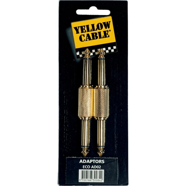 Yellow Cable AD02 Adattatore Jack/Jack Mono Maschio 2 Pcs