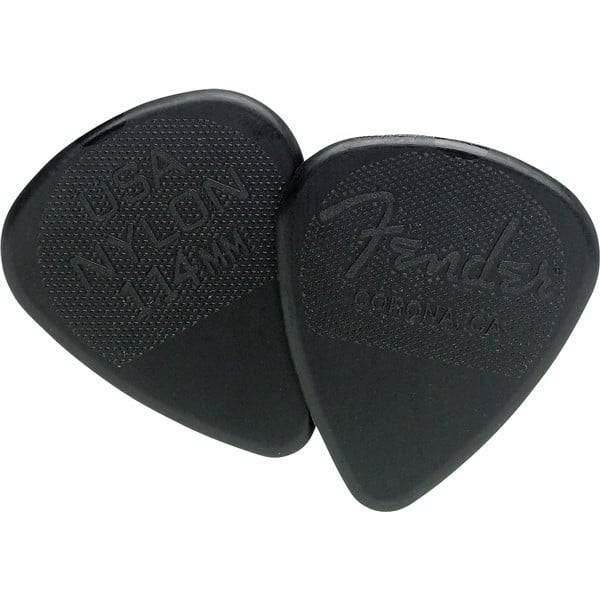 FENDER Plettri 351 Shape Nylon 1.14 mm Confezione da 12. Modello 0986351950