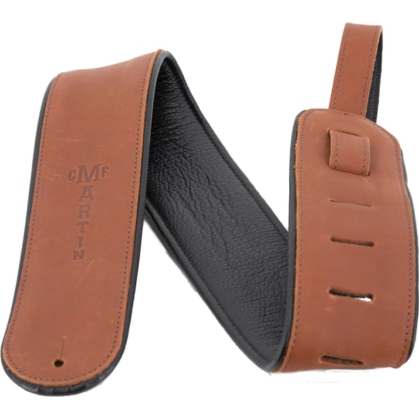 Martin &amp; Co. 18A0028 Tracolla Rolled Leather, Brown