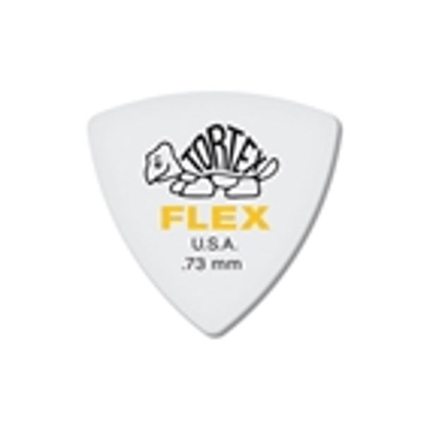 Dunlop 456P.73 Tortex Flex Triangle .73 mm Pack/6