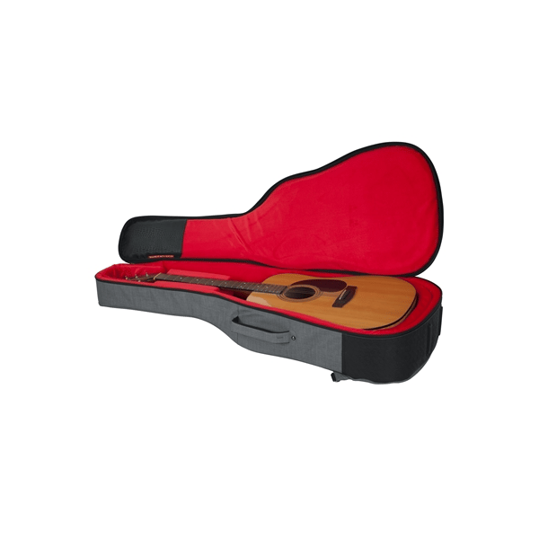 Gator Cases GT-ACOUSTIC-GRY Borsa Transit chitarra acustica Grigio chiaro