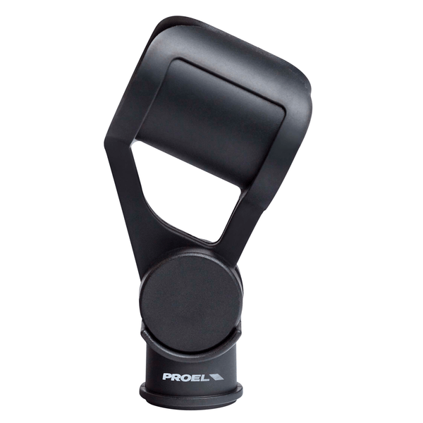PROEL STAGE Supporto grande professionale in ABS per microfono (Ø min - max: 32 - 39 mm).