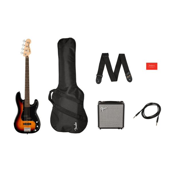 SQUIER Guitar pack Affinity Stratocaster® HSS Lake Placid Blue. Modello 0372980600