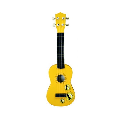 OLVEIRA UK20YW UKULELE CORDE PER BAMBINI MANICO IN LEGNO DURO / TASTIERA E PONTE IN PALISSANDRO / MECCANICHE CROMATE / COLORE YELLOW